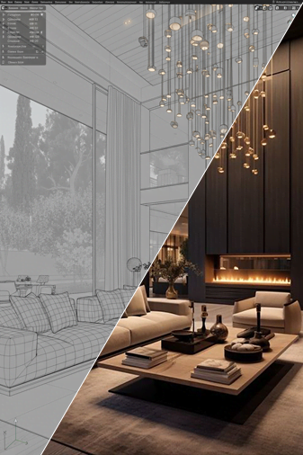 2D AutoCad Proje Çizimi